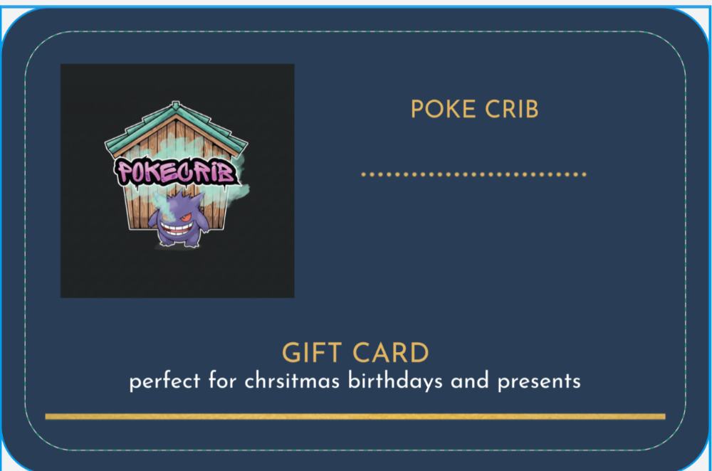POKECRIB pokemon tgc Gift Card