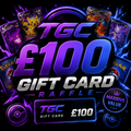 £100 GIFT CARD RAFFLE £10 ENTRY