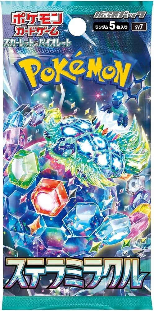 Pokemon: Scarlet & Violet Stellar Miracle sv7 - Japanese Booster Pack