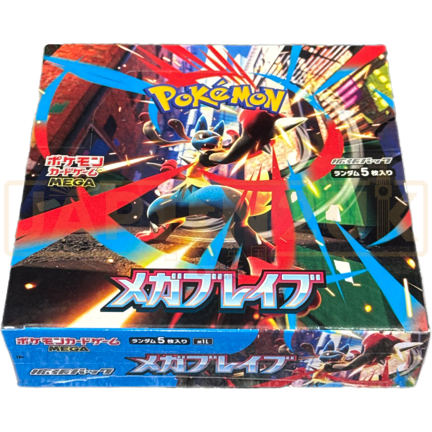 POKEMON MEGA BRAVE M1L JAPANESE BOOSTER BOX NO SHRINK SEALED